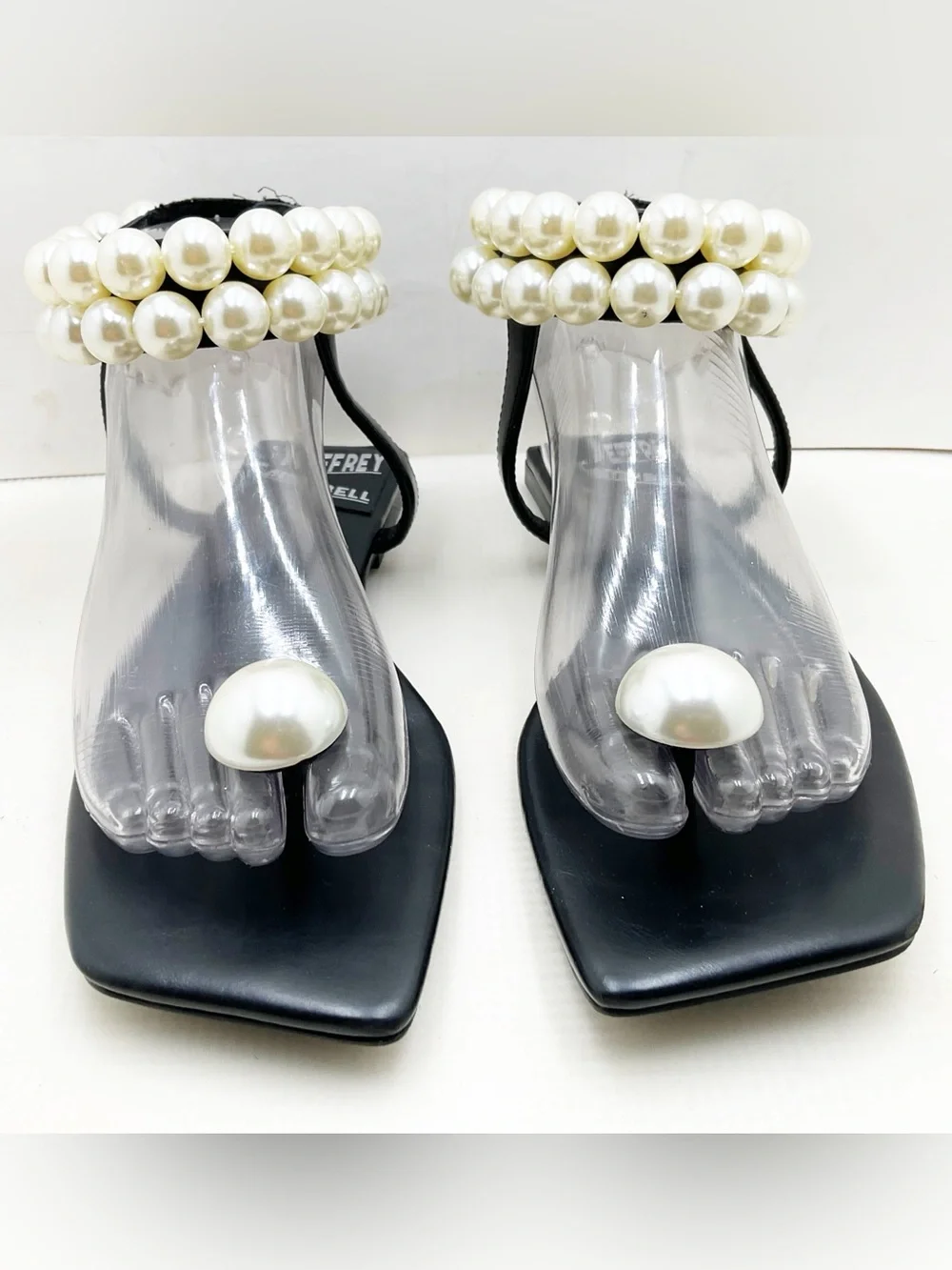 {Jeffrey Campbell} Chateau Pearl Embellished Sandals